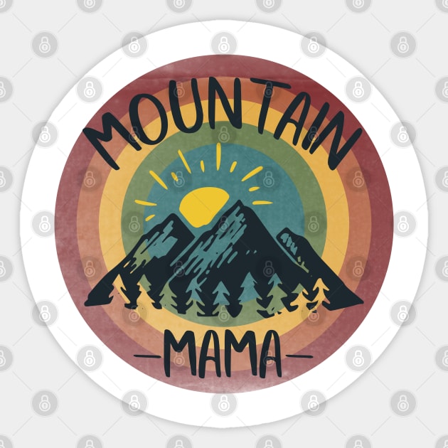 Mountain Mama Sticker by ShawneeRuthstrom